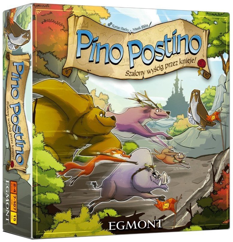 Egmont Gra PINO POSTINO Szalony wyścig przez knieje!