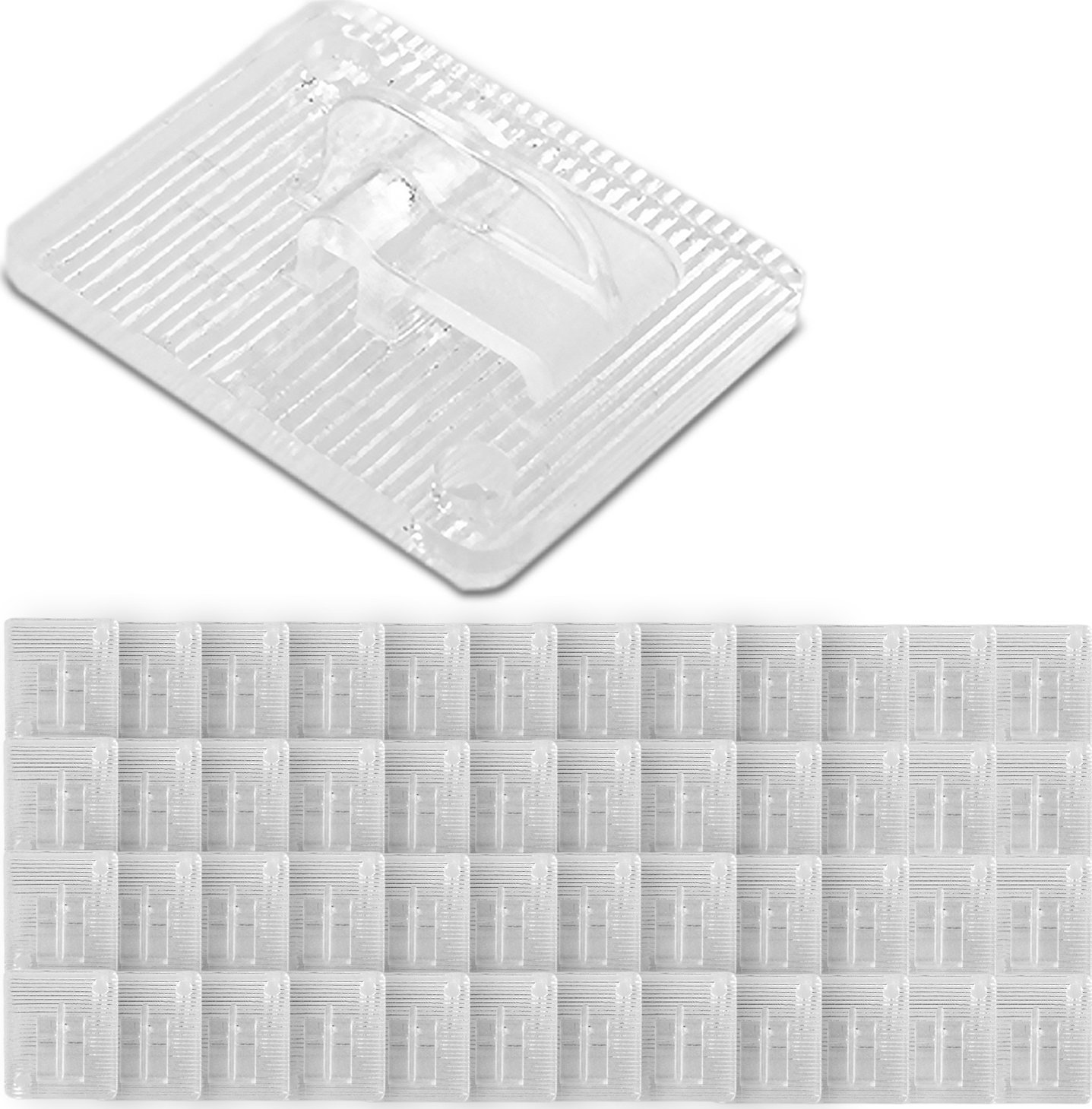 Heckermann Zestaw 5x Zaczep do montażu siatki na balkon dla kotów 10szt