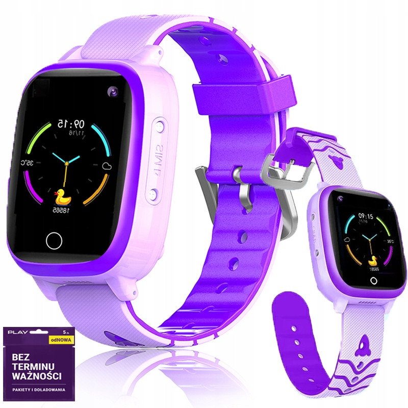 SMARTWATCH DLA DZIECI ZEGAREK APARAT GPS SIM ROZMOWY 4G