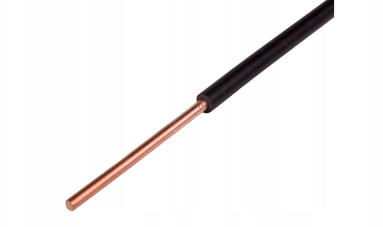 LGYDY Przewód instalacyjny DY 1,5 mm2 czarny 450/750V krążki 100m