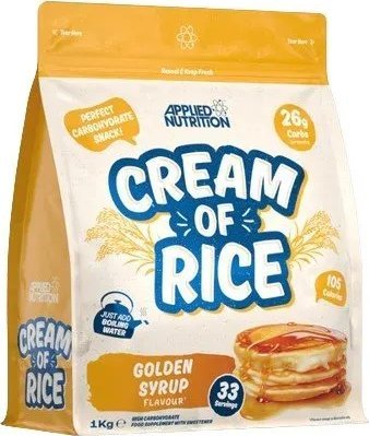 Applied Nutrition - Węglowodany, Cream of Rice, Golden Syrup, Proszek, 1000g