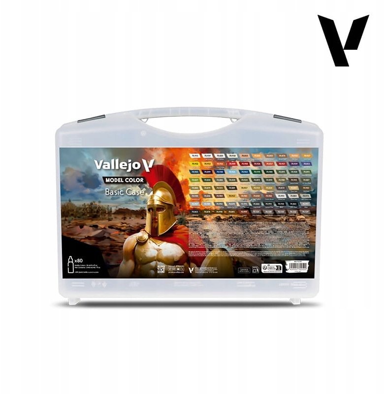Vallejo Vallejo: 70.252 - Model Color - Basic Case (80 x 18 ml)