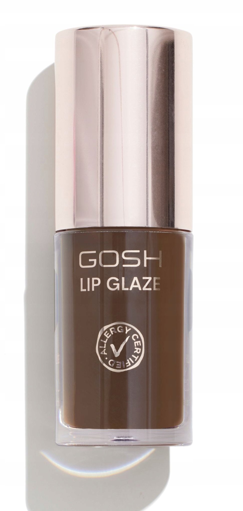 Gosh, Lip Glaze, Semi-transparent color, Roll-On Lip Gloss, 003, Dark Chocolate, 5.5 ml For Women