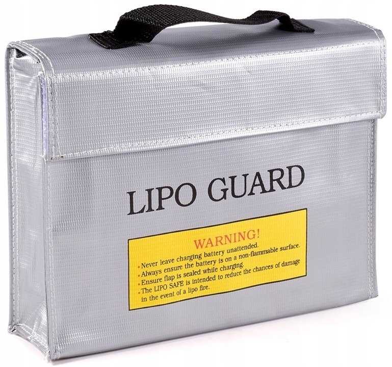 Gimmik Torba ochronna na baterie akumulatory Li-po Guard Lipo Safe 24x18,5x6,5cm