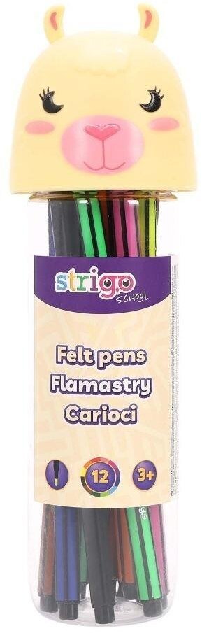 Strigo Flamastry Lama 12szt