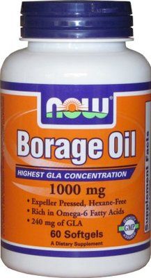 NOW Foods Borage Oil 1000 mg 120sgels