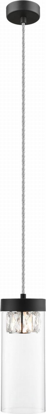 Lampa wisząca Zumaline Lampa wisząca przezroczysta GEM P0389-01D-P7AC