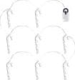 Sirius Home 56423, Light decoration chain, White, 8 bulb(s), Battery, AA, 1050 mm
