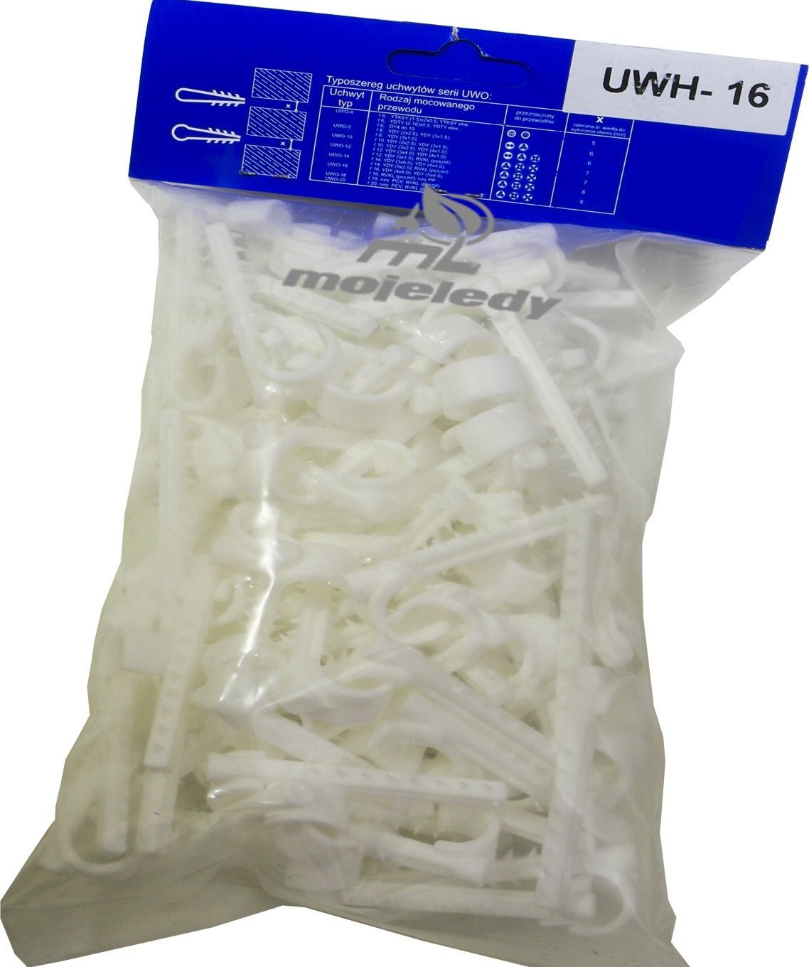 Baks Uchwyt hakowy wbijany UWH-16 1op