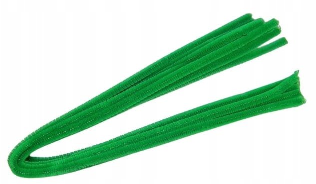 Party Deco Drucik oplatany 50cm jasnozielony 10szt