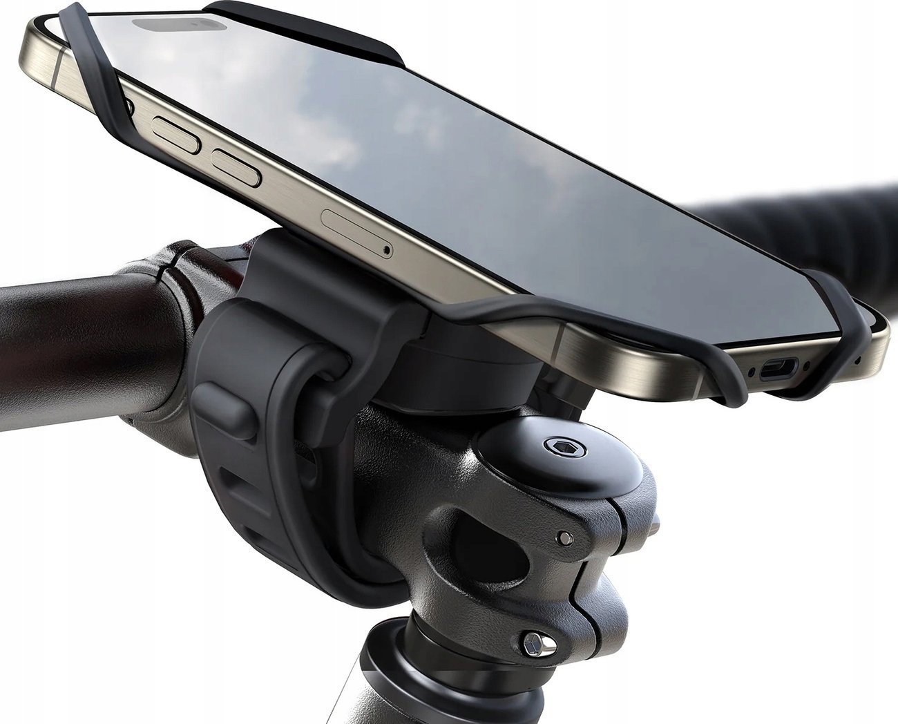 Joyroom Uchwyt na rower Joyroom JR-ZS382 4" - 7" czarny