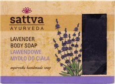 Sattva Body Soap Indian mydło glicerynowe Lavender 125g