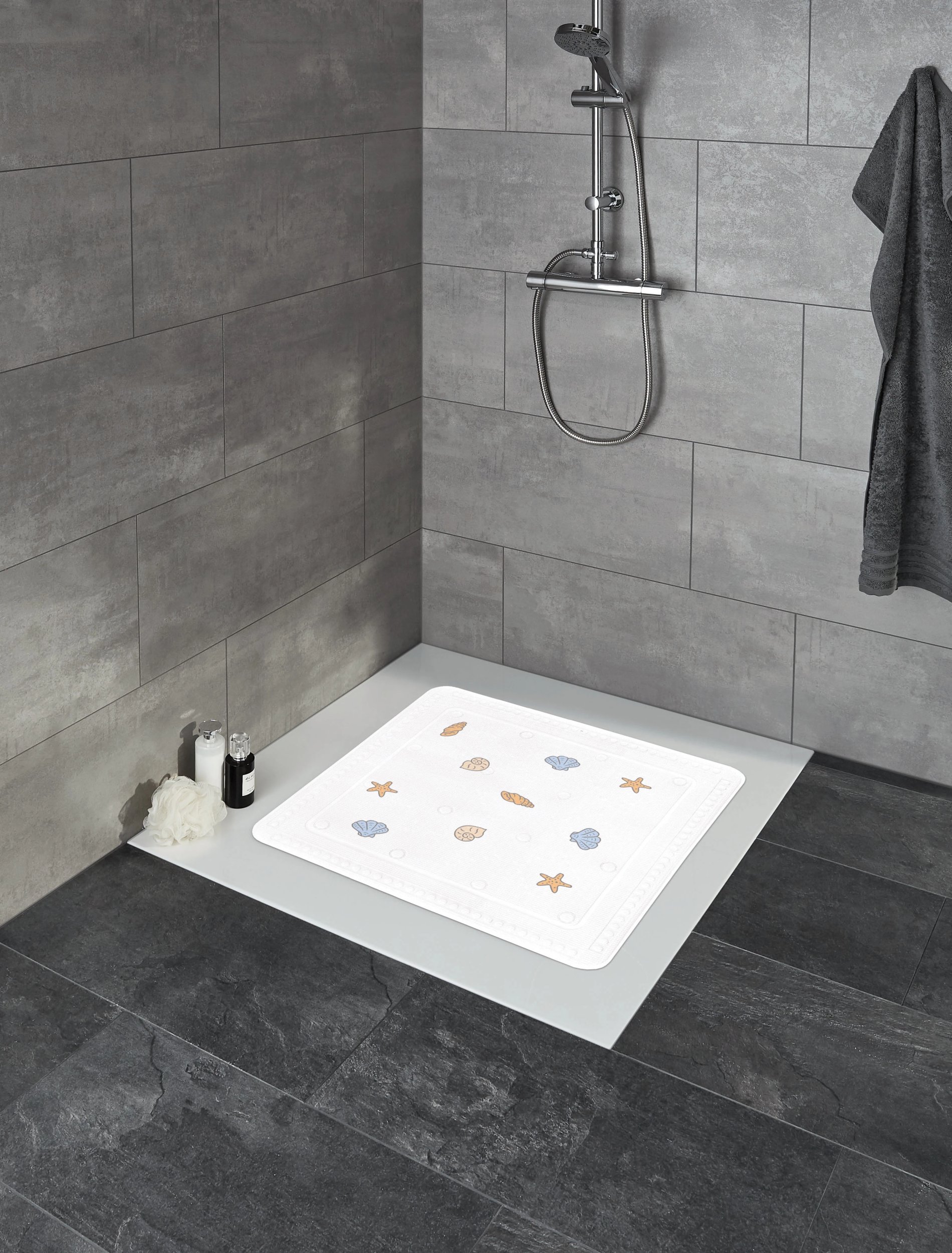 KLEINE WOLKE Beach Mata antypośl. Multicolor 55x55