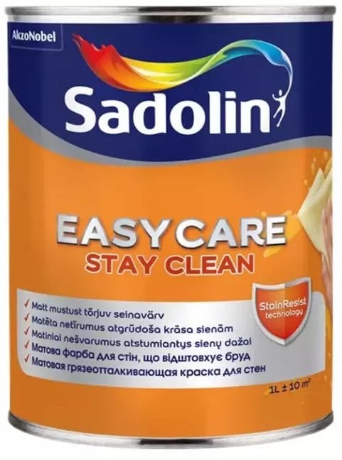 Sadolin WALL PAINT EASYCARE BW 1L