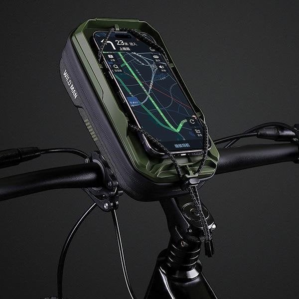 WildMan WILDMAN Etui/sakwa na ramę roweru GX330 uchwyt rowerowy zielona/green