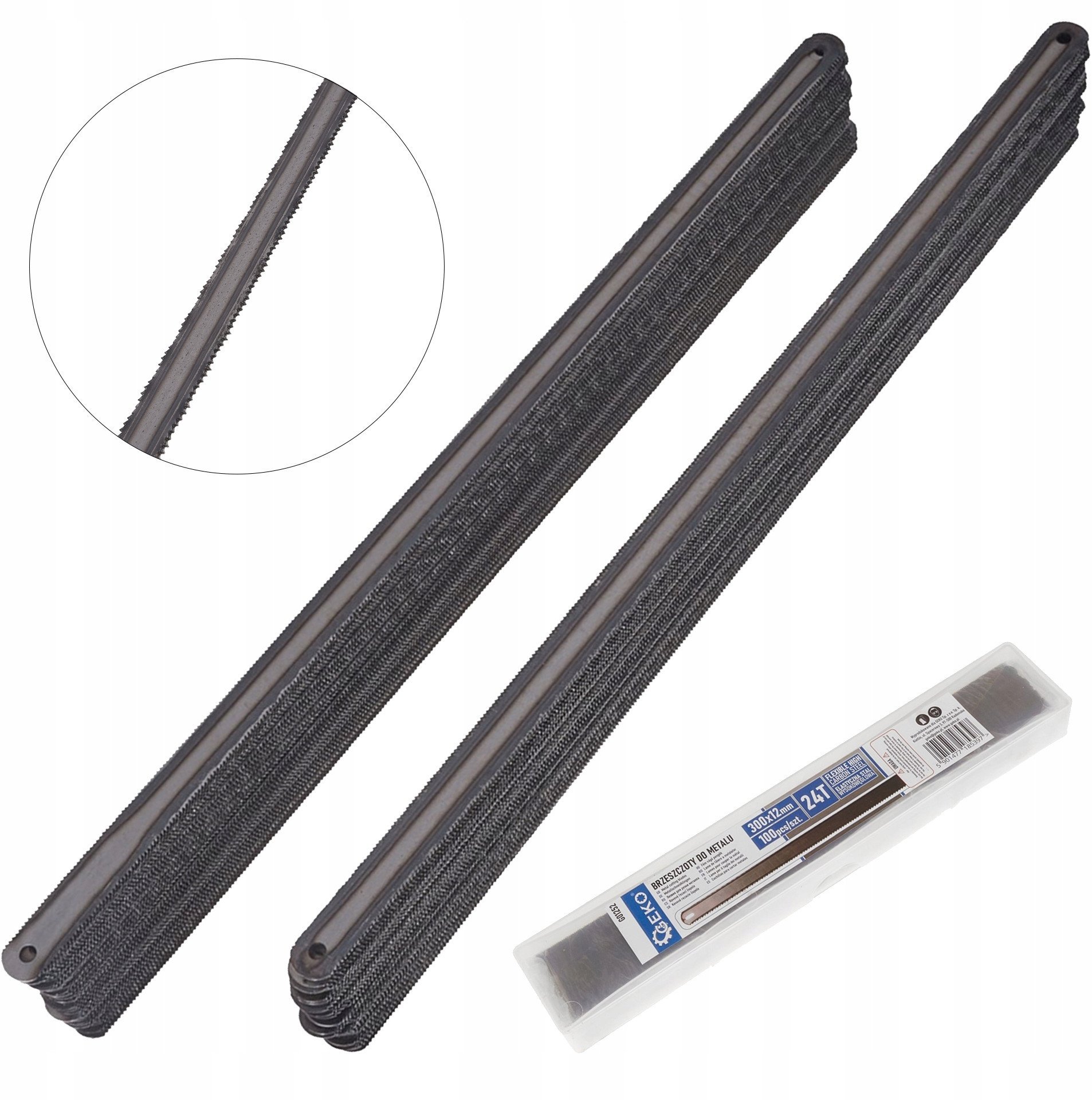 Geko Brzeszczot do metalu 300x12mm 24T – op. 100szt. (1/10)