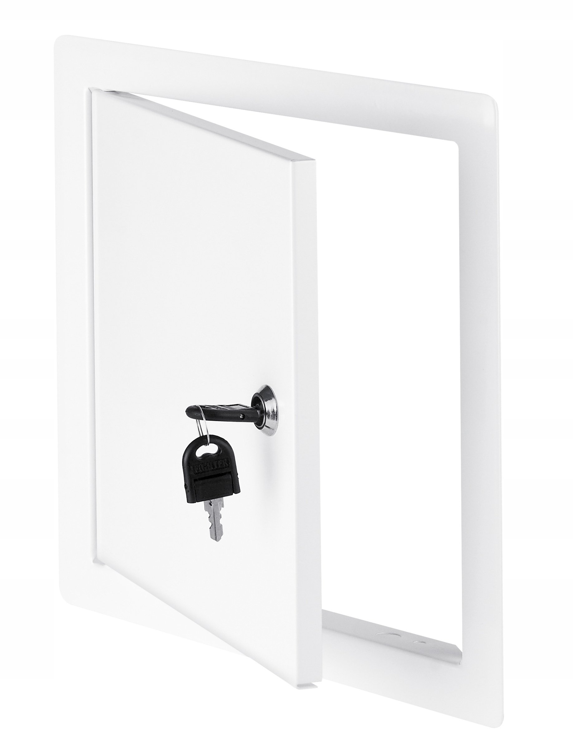 AWENTA Drzwiczki rewizyjne Awenta DM97Z 25x50 metalowe z zamkiem białe