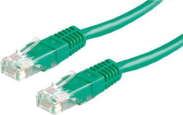 Secomp Kabel krosowy UTP, kat. 6 (klasa E), zielony, 0,5 m