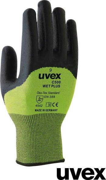 Фото - Засоби захисту UVEX RUVEX-C500WET - Rękawice ochronne, ochrona przecięcia , odpo (klasa 5)
