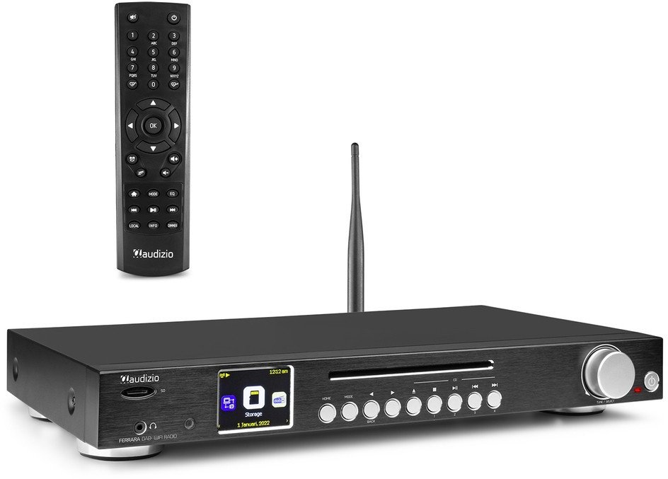 Radioodtwarzacz Audizio Radio internetowe Ferrara WIFI DAB+ CD one size