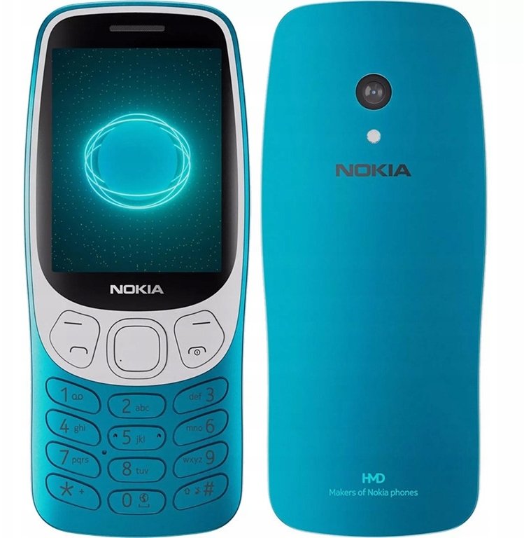 Komórkowy Nokia 3210 Dual SIM, 4G niebieski