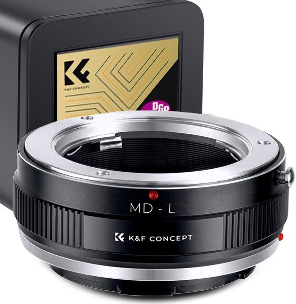 Adapter Redukcja K&f Do Panasonic Sigma Leica L L-mount Na Minolta Md Mc / Kf06.479 / Md-l