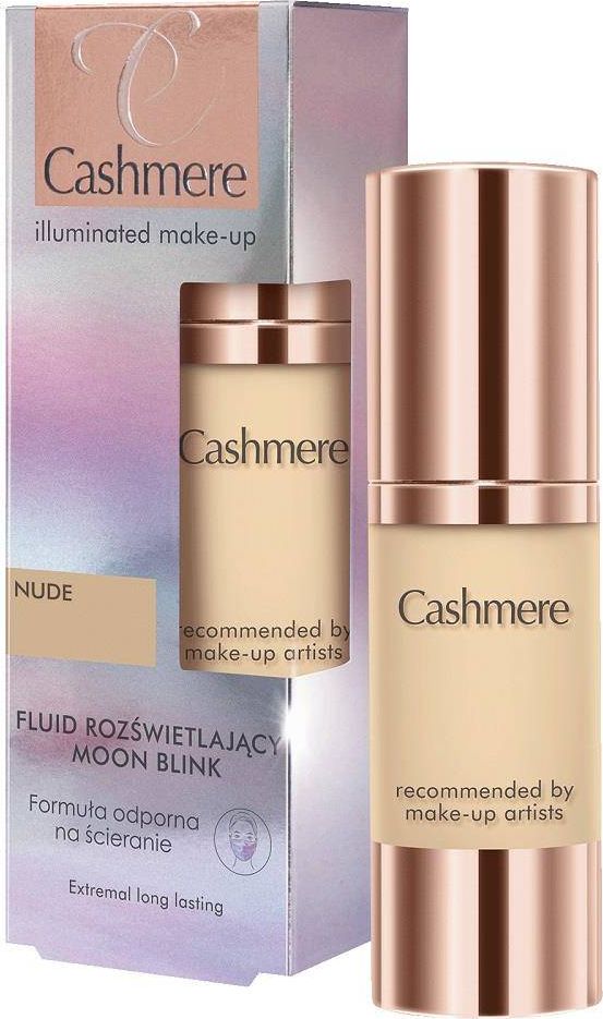 Cashmere Illuminated Make-Up fluid rozświetlający Nude 30ml