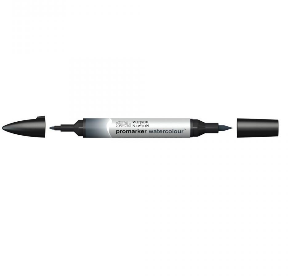 Winsor & Newton Winsor & Newton 0201465, Grey, Assorted colours, Payne''s Gray, Fine/Medium, Chisel/...