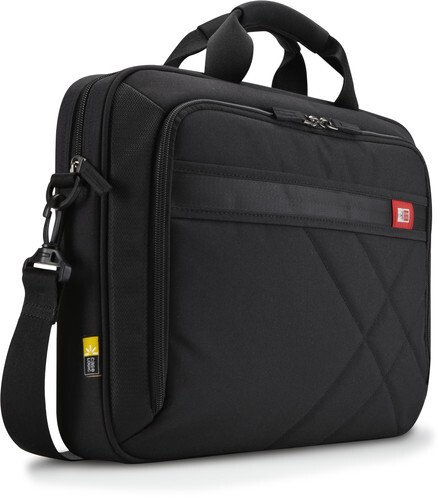 Torba Case Logic DLC115 torba na laptopa 15.6" /Polyester/ czarny (38.5 x 4.4 x 26.7 cm)