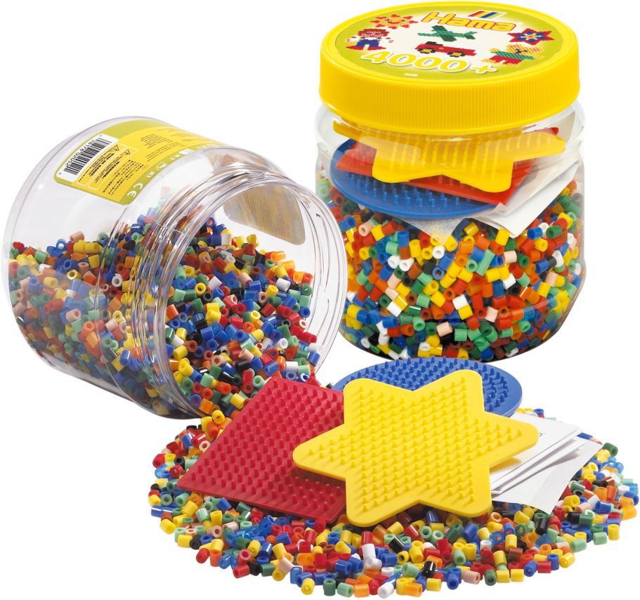 Hama Koraliki i pegboards w Tubie Yellow