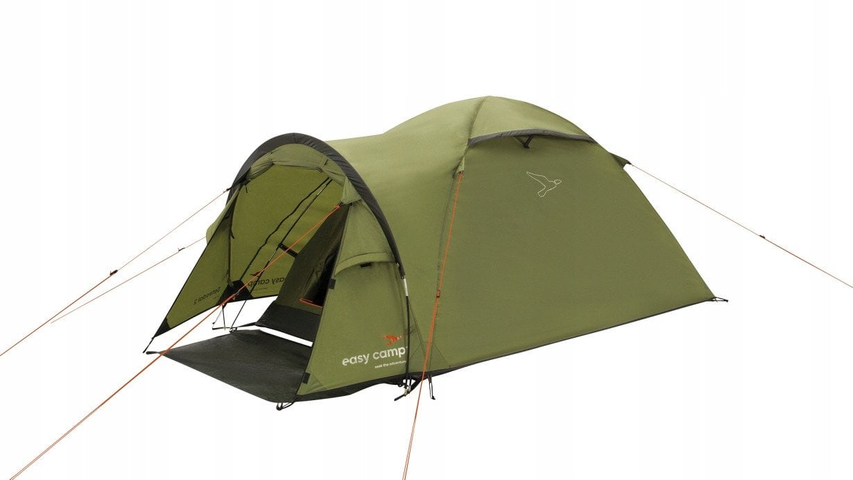 Namiot turystyczny Easy Camp Setesdal 2 dome tent (olive green, with tunnel porch, model 2025)