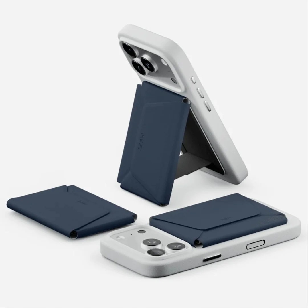 Statyw MOFT Magnetyczny portfel statyw Moft Agile Travel MagSafe granatowy