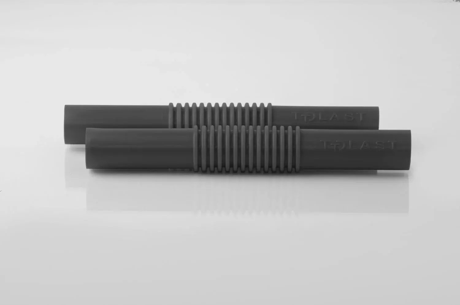 TTPLAST Złączka karbowana szara giętka PP ZCLF 18mm TT Plast 10174