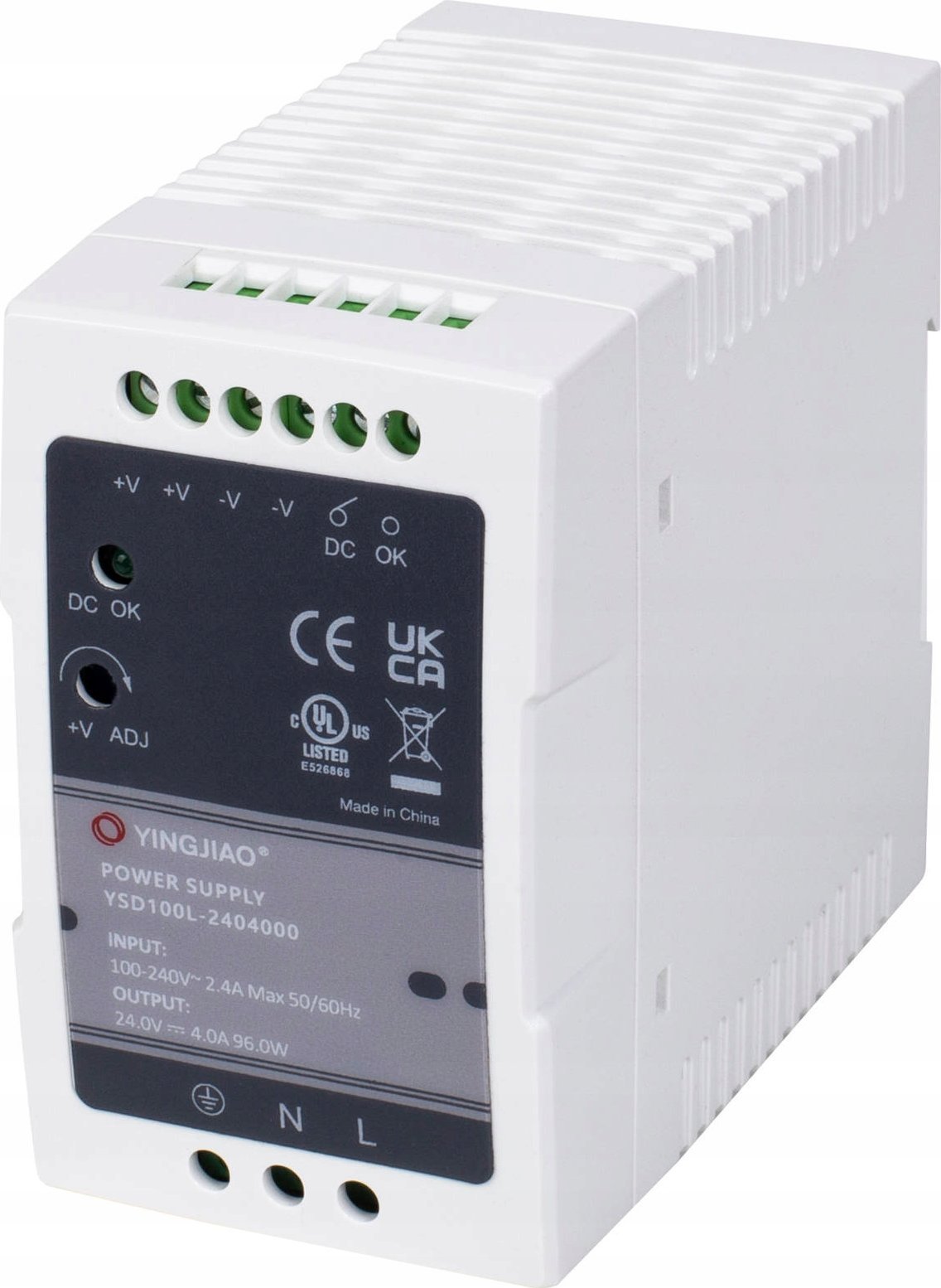 YingJiao Zasilacz Yingjiao DIN YSD100L 12V 7,5A 90W
