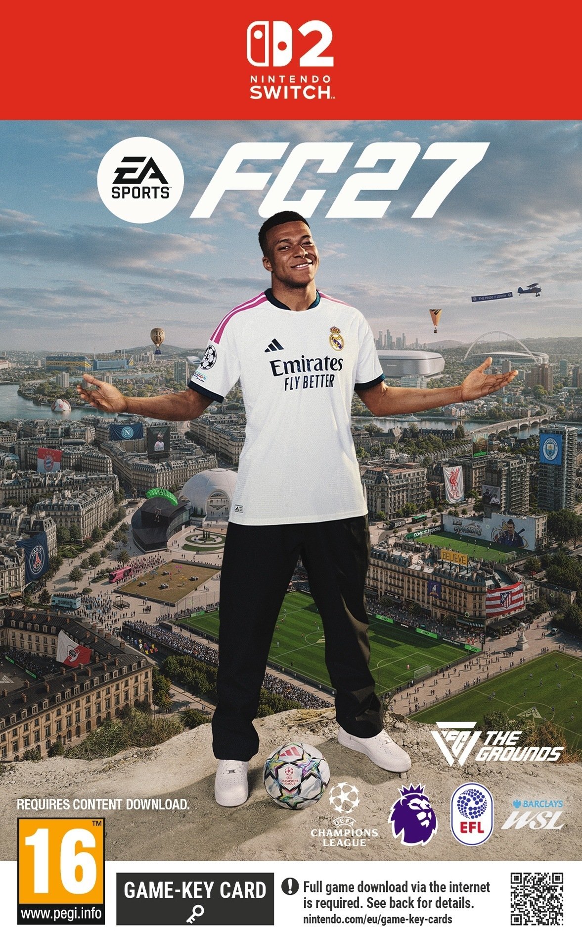 - FC 27 (Game-Key Card) - Nintendo Switch 2 (5030932125514)