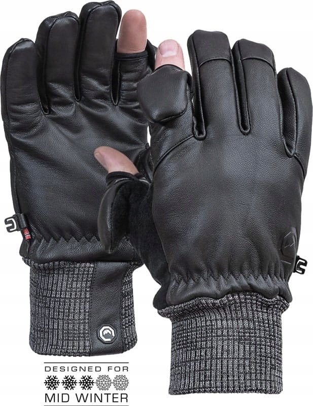 Vallerret Hatchet Leather Photography Glove Black S