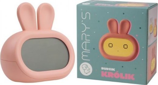 Ecolight Lampka Nocna Budzik Dziecięca Led Królik Rózowy Mw20729 Eco* Light