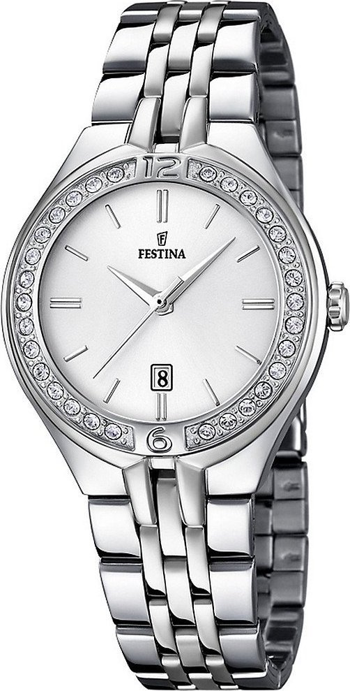 Zegarek Festina Zegarek damski Festina F16867-1 srebrny