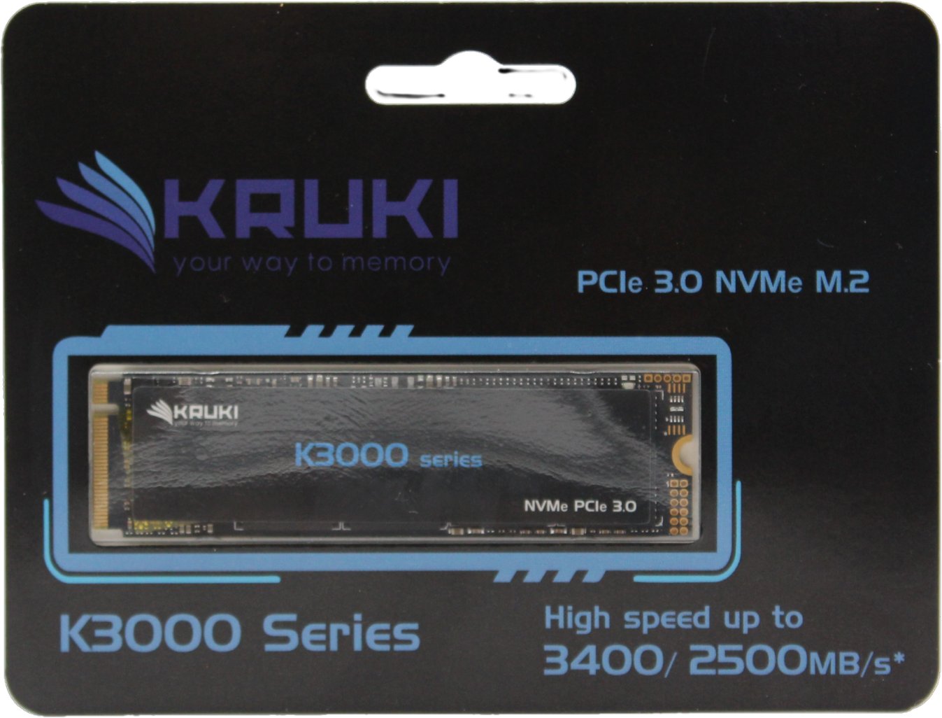 Dysk SSD Kruki K3000 256GB M.2 2280 NVMe PCIe 3.0 (K3000256)