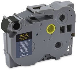 MediaRange Taśma drukarska Brother TZ-344/TZe-344 18mm 8m czarny