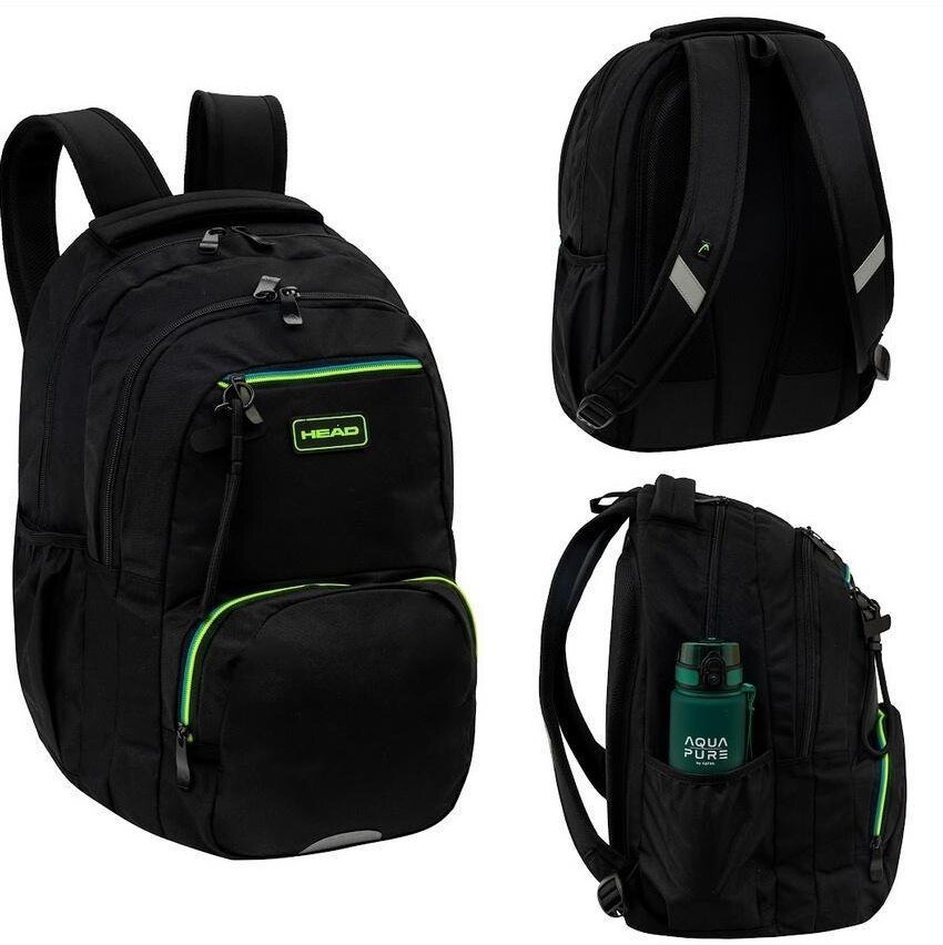 Astra Plecak Head Black Green-Blue ASTRA