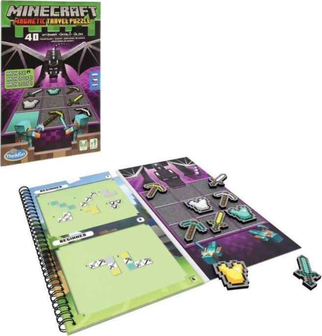 Ravensburger Minecraft: Magnetic Travel Puzzle