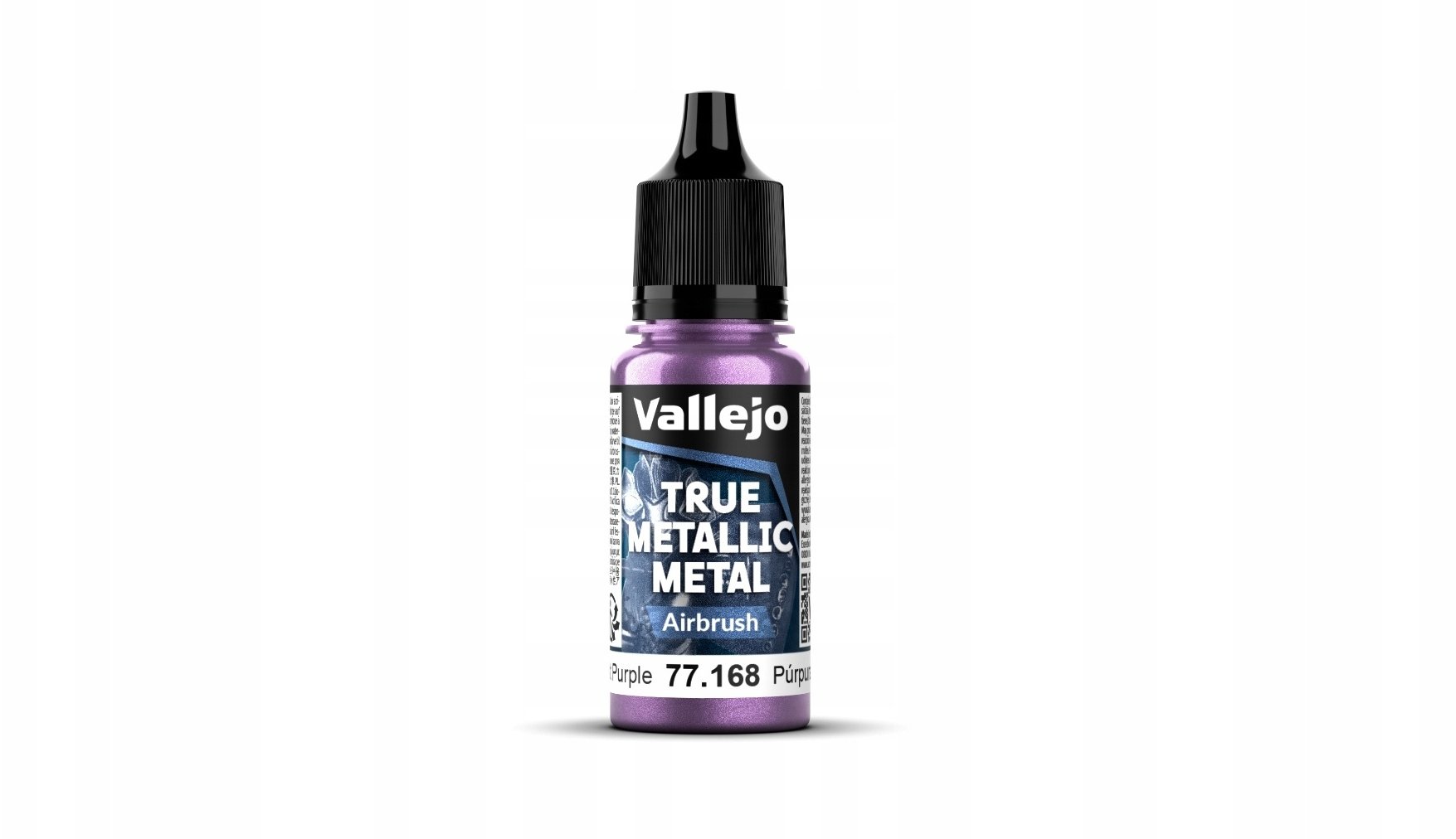 Vallejo Vallejo: 77.168 - True Metallic Metal - Airbrush - Amethyst Purple (18 ml)