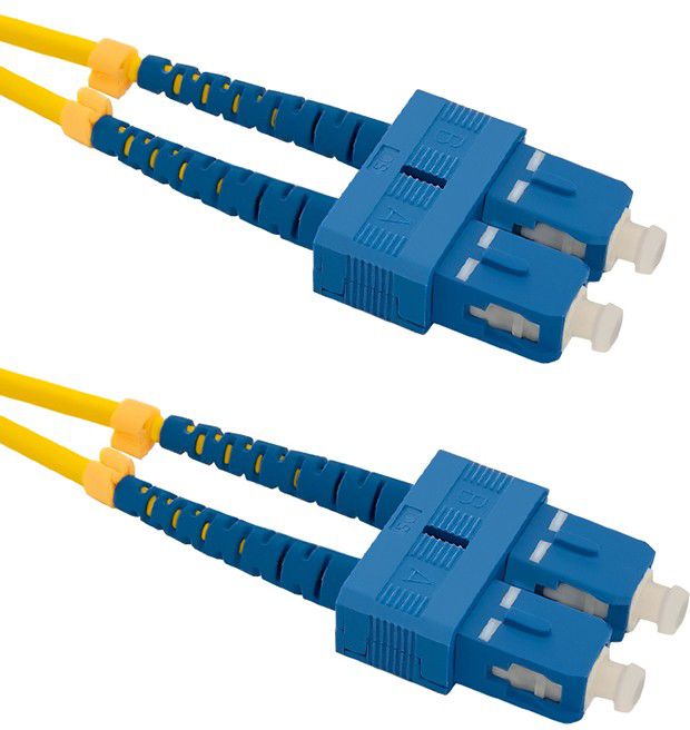 Qoltec Optic Patchcord SC/UPC - SC/UPC SM 9/125 G652D 2m (54001)