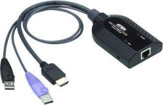 Zdjęcia - Przełącznik KVM ATEN Przełącznik   KA7188 USB HDMI Virtual Media KVM Adapter Cable 