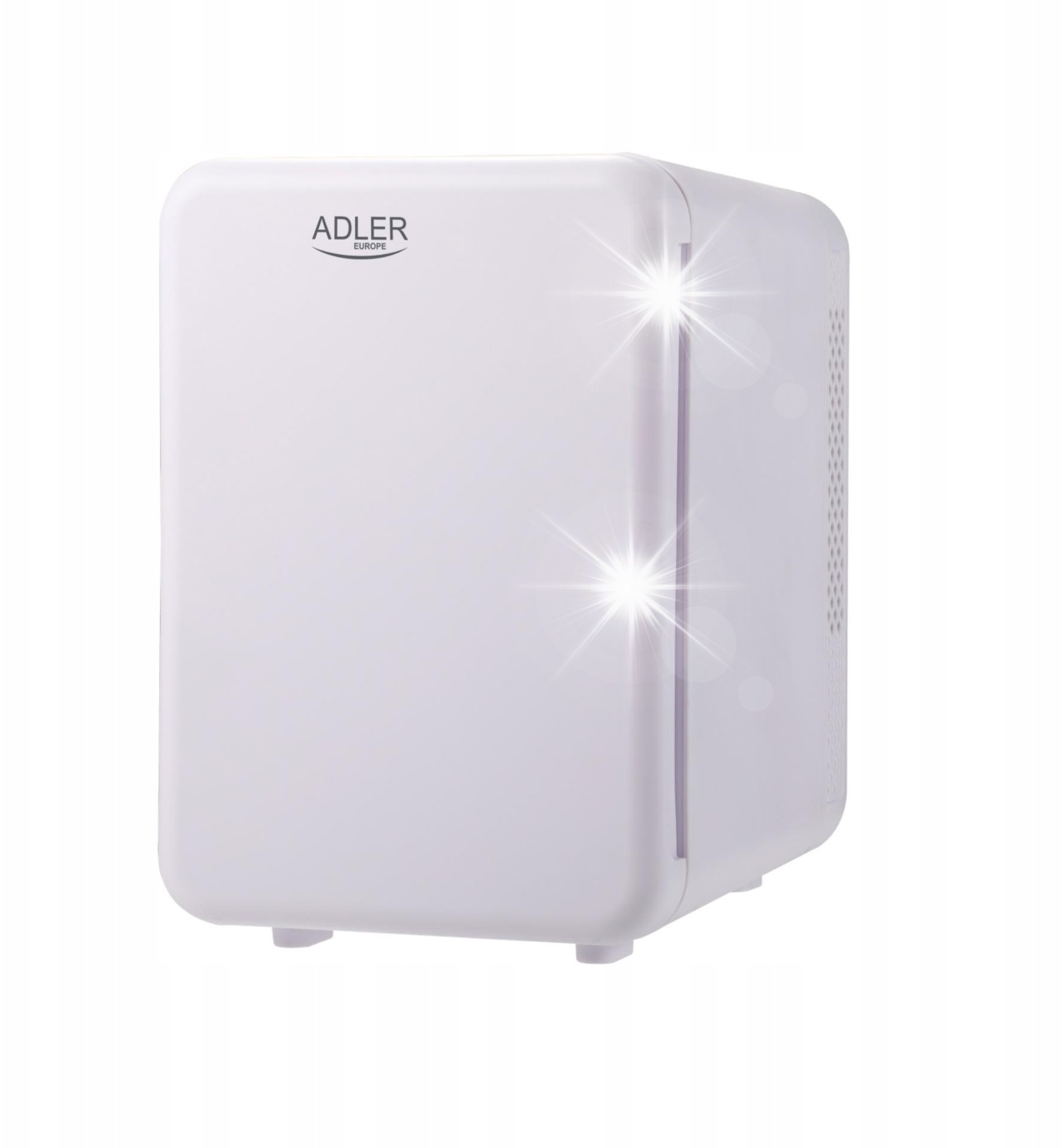 Adler Mała Przenośna Mini Lodówka Turystyczna 4L 12V 230V z funkcją grzania BIAŁA