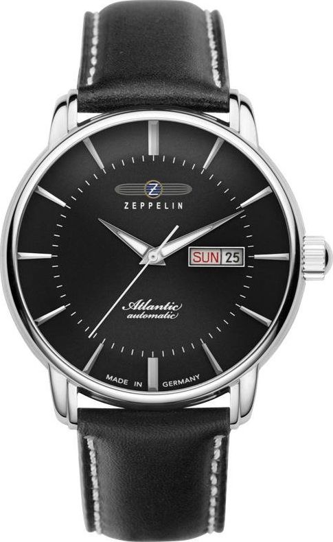 Zegarek Zeppelin męski Atlantic 8466-2 Automatik czarny