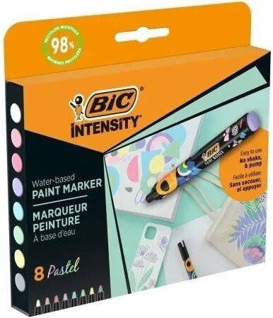 Bic Markery akrylowe Intensity Pastel 12kol BIC