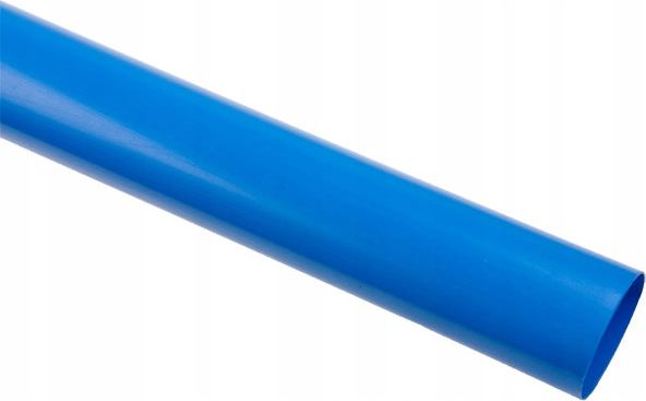 Techrebal Rurka termokurczliwa niebieska 6mm 1m