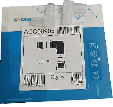 Sauermann kątownik 10 mm - PVC